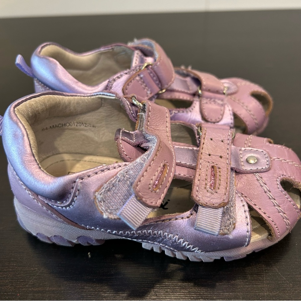 Venettini Toddler Purple Sandals